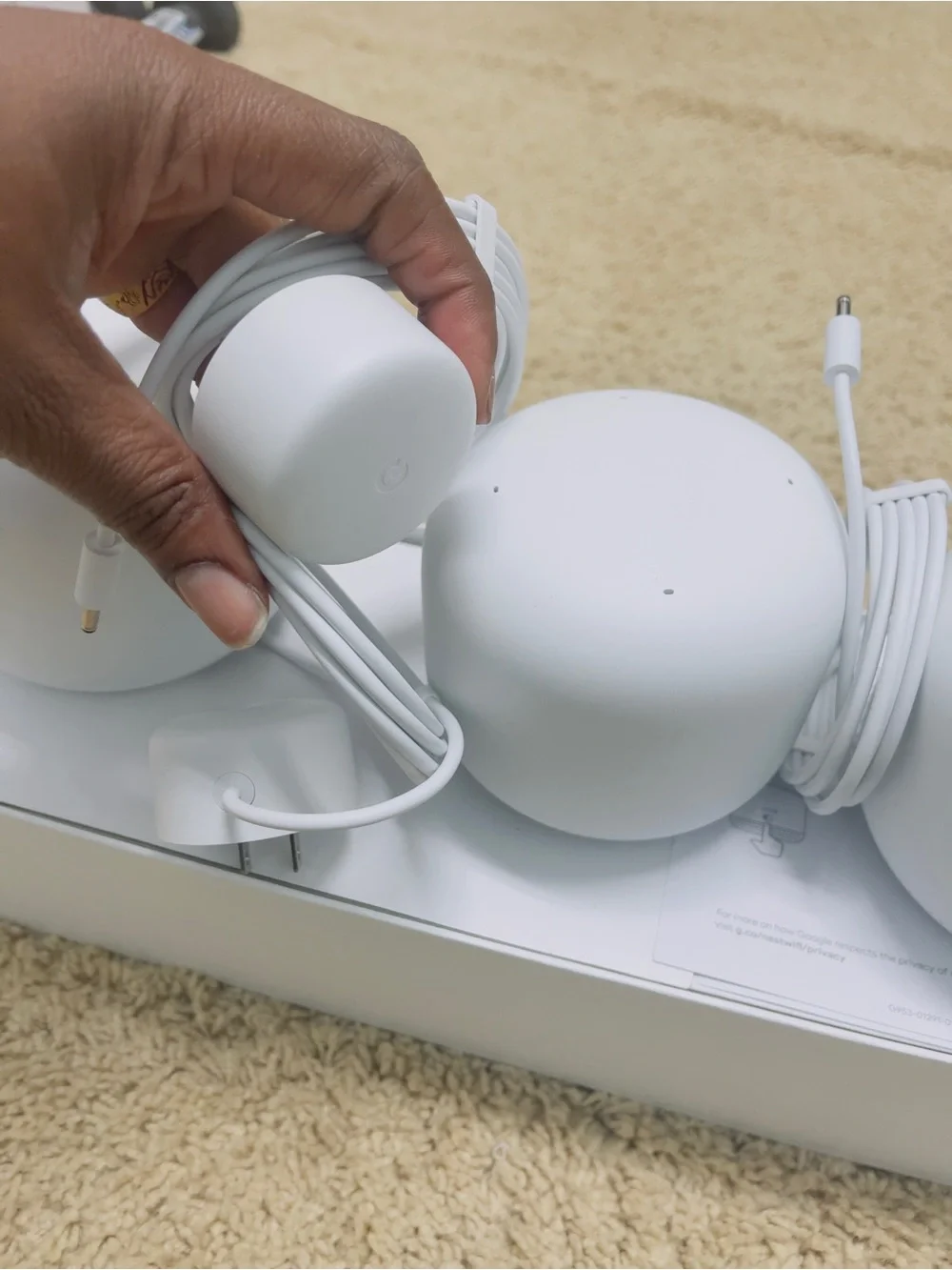 Google Nest Wifi Mesh System - White